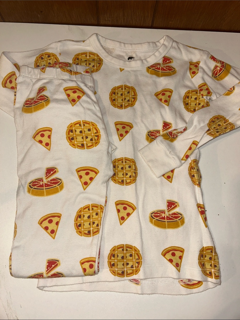 3/$25 Monica + Andy | Waffle & Pizza Pajama Set